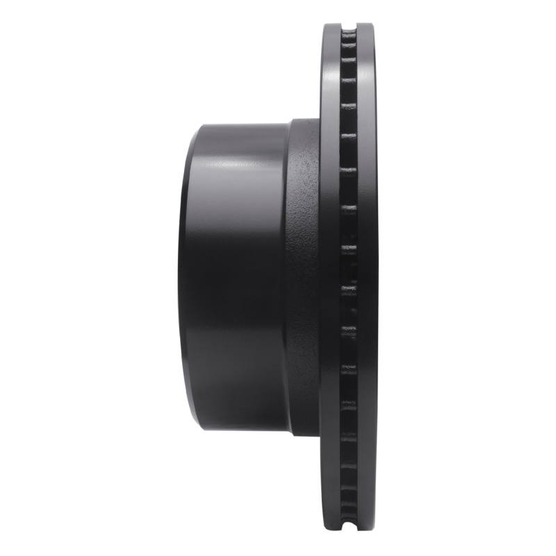 Dodge Ram 2500 Brake Rotor (1) - Rear Left - R1 Concepts - Drilled & Slotted - Black - `09-`25